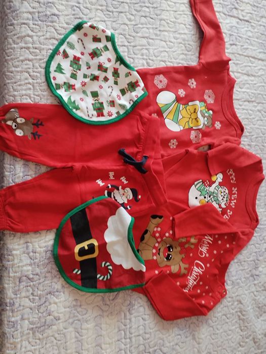 Лот бебешки дрехи 0-12 месеца