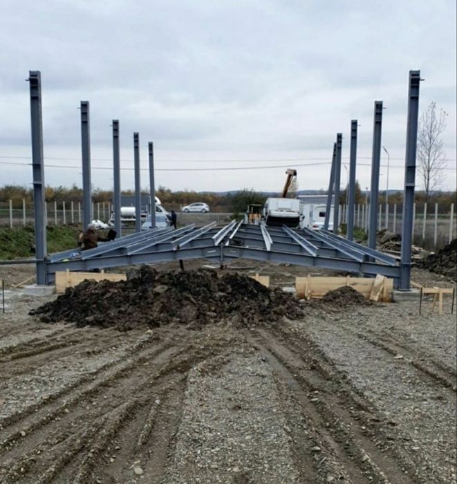 Vând hale metalice conform proiectului dvs lucrăm fără avans