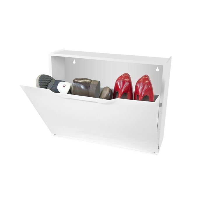 Компактен стенен шкаф за обувки