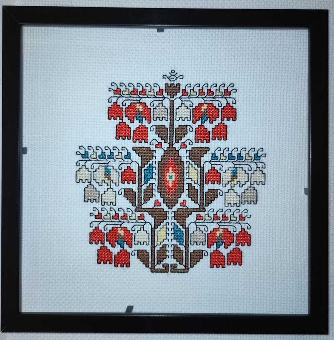 Две шевици в различни цветове с рамки