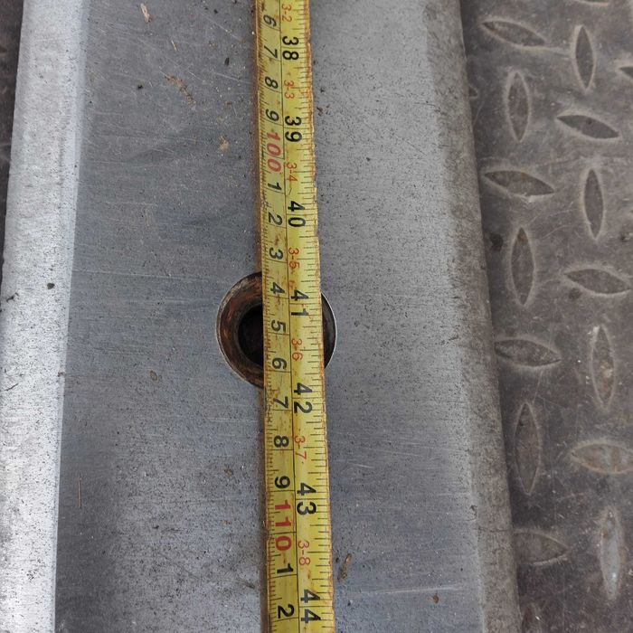 нож за кофа на телескопичен товарач, 8 отвора 240см, за bobcat