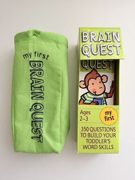 Brain Quest карточки обучающие для детей