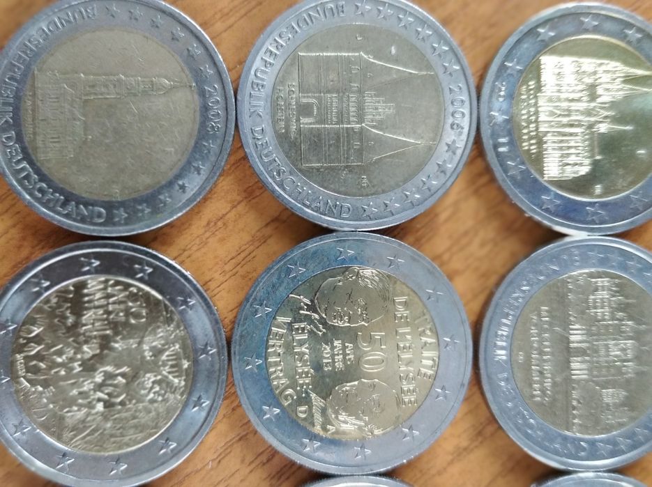 Монеты евро продам