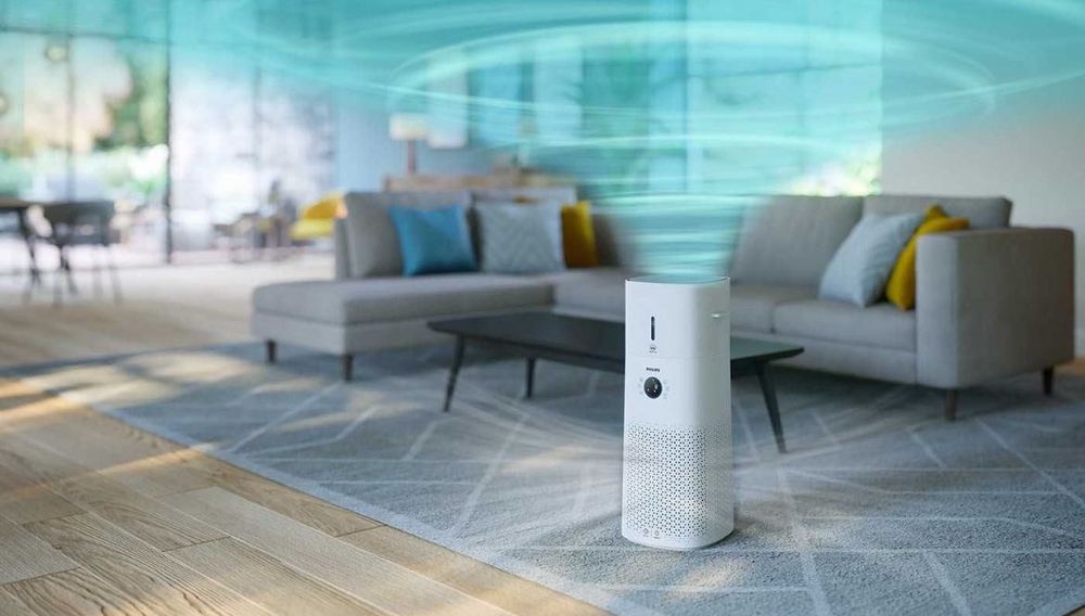 PHILIPS увлажнитель и очиститель 130Кв 2в1 Оригинал Доставка Бонус