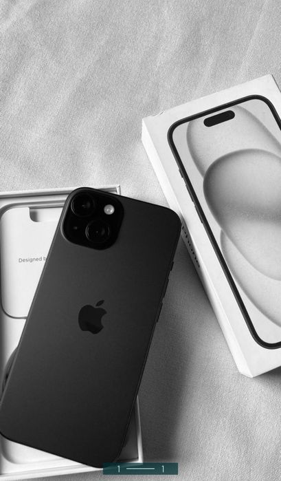 iPhone 15 black 128GB