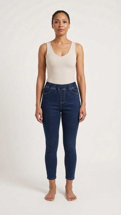 Jeans bleumarin fara fermoar