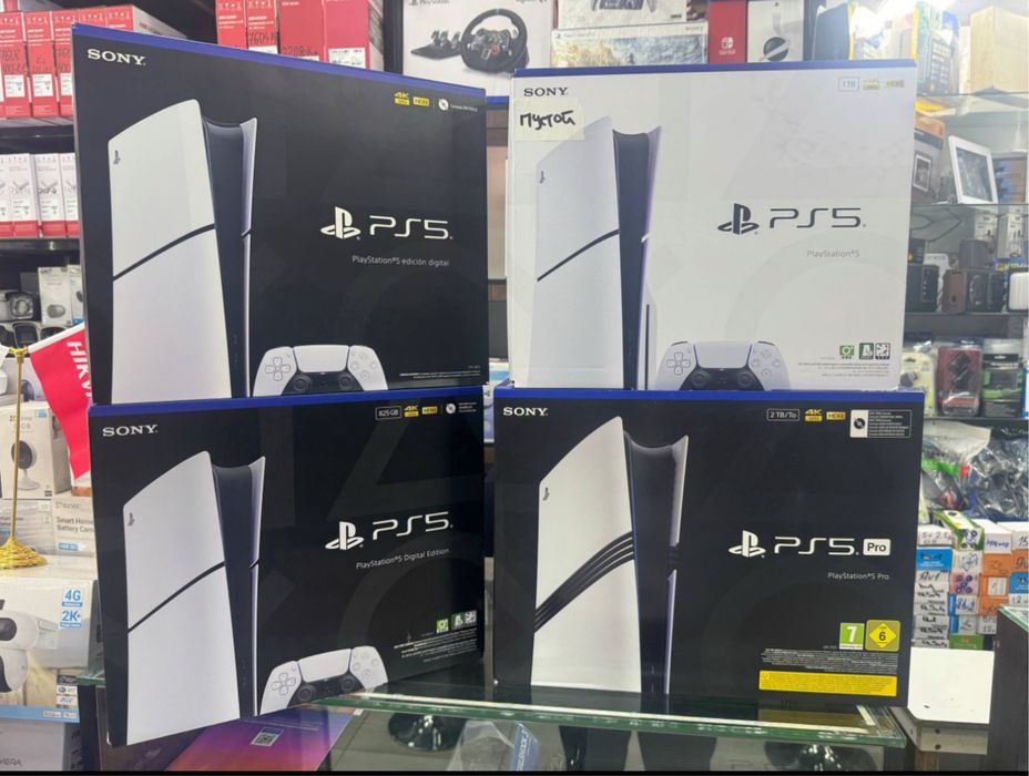 Playstation 5 продам как на фото б.у как новый привозной гарантия год