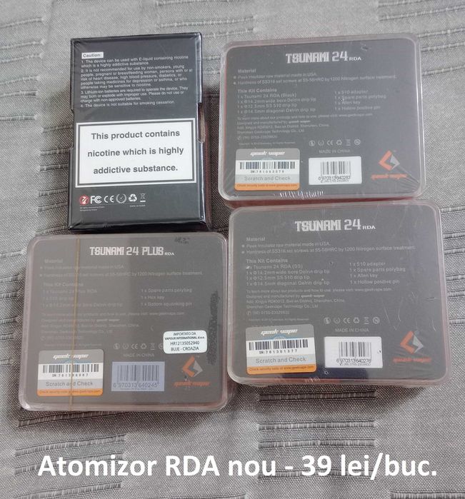 Tank Velocity RDA Goon RTA Sub-ohm