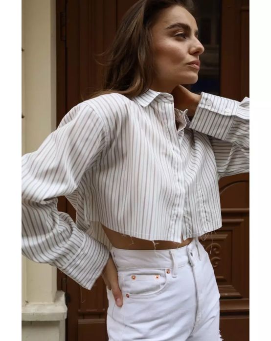 Къса риза Зара / Zara Oversized