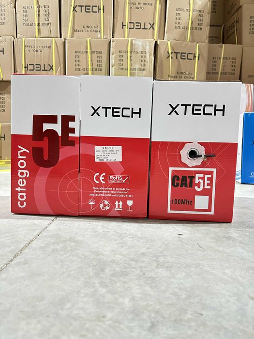 Xtech CAT 5 CAT 6 UTP/FTP внешний и внутренний кабель