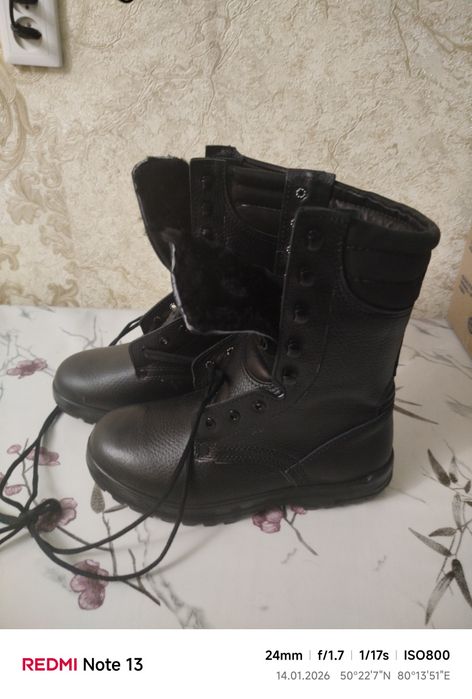 Берцы зимний новый