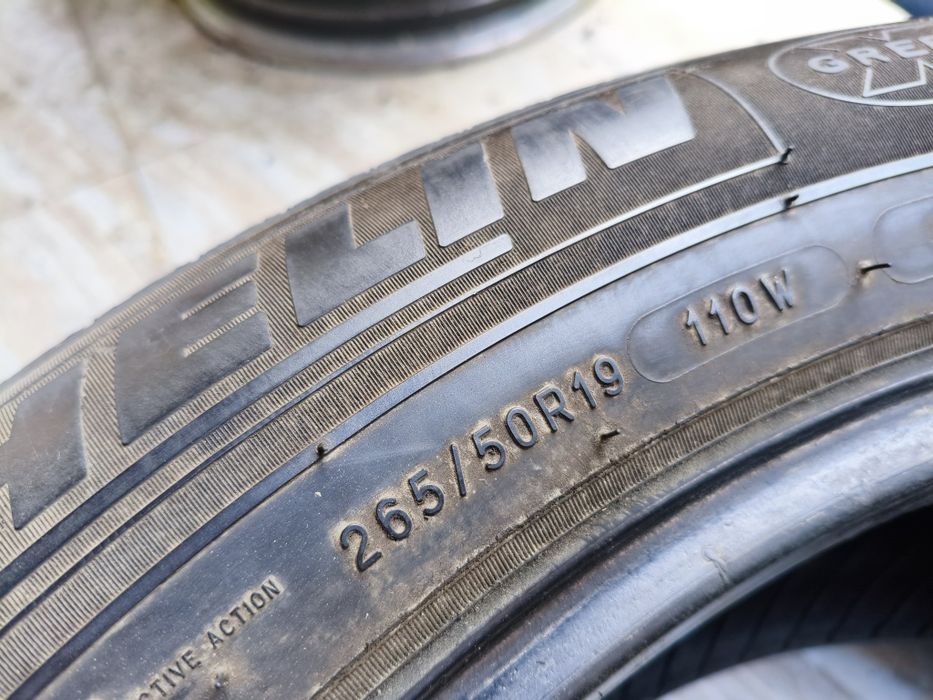 265 50 R19 Пара 2шт. Michelin Шины