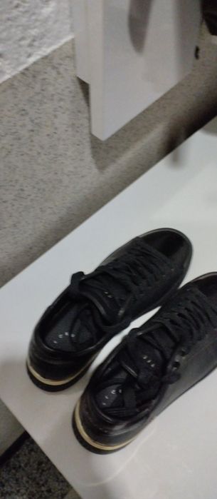 Кожени обувки черни