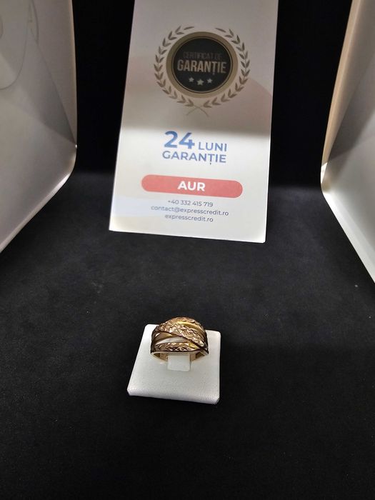 Inel aur 14K 3.54g (49415 AG 11 Piata Nicolina) 2 ani garantie!