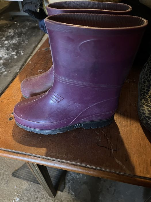 Детские резиновые сапоги