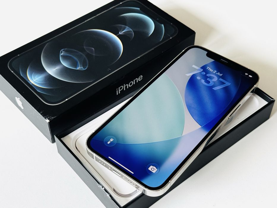 Iphone 12 Pro 256GB Silver 100% Батерия! Гаранция 6 месеца