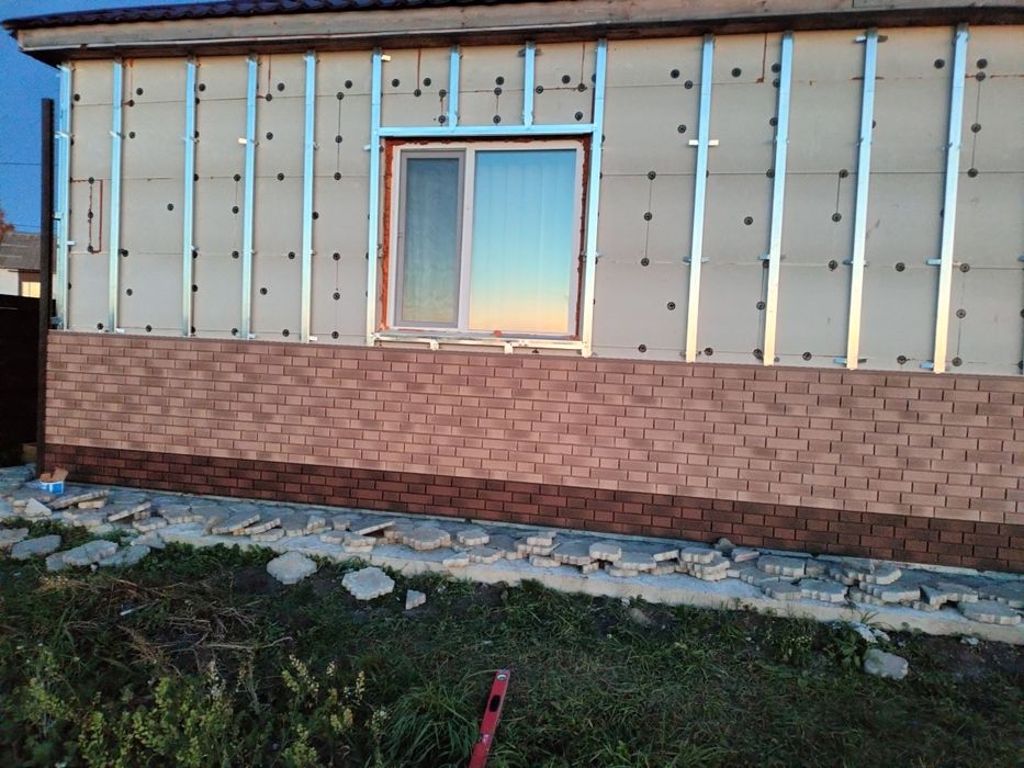 фасадные работы откосы