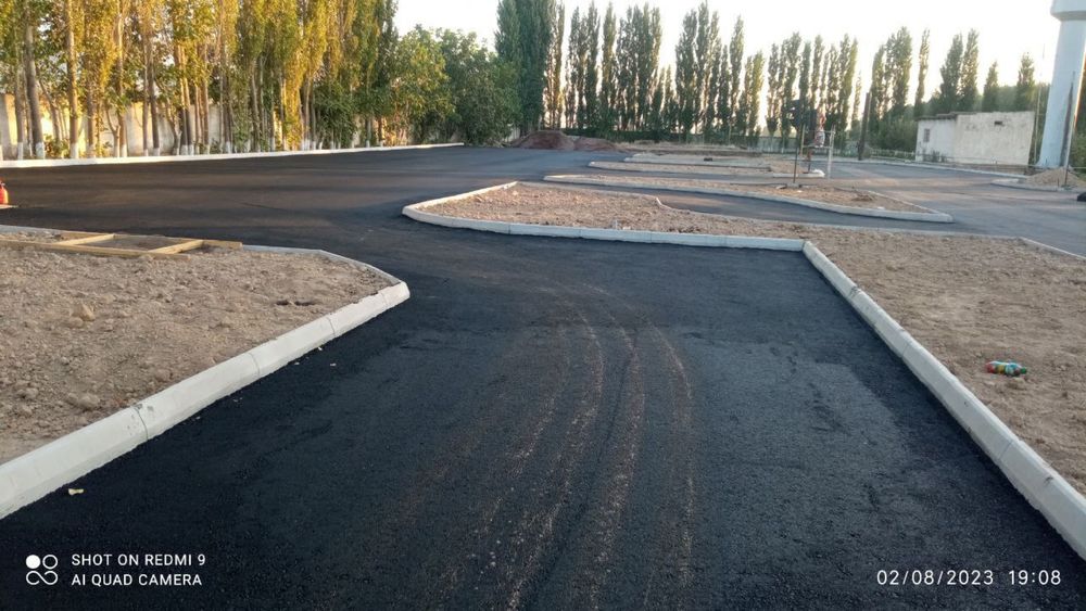 Асфалт хизматлари Узбекистон буйлаб