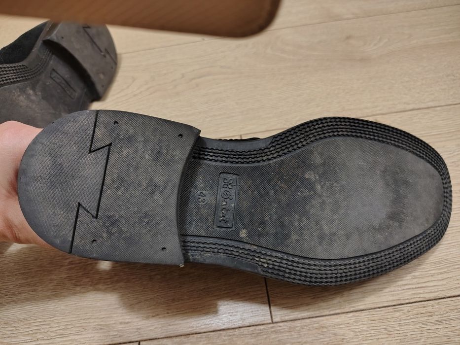 Ghete piele naturală întoarsă 43 bărbați