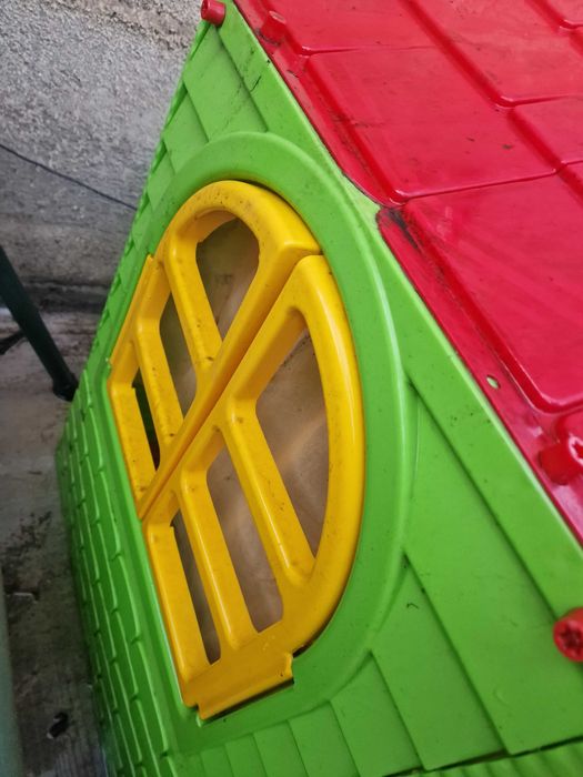 Căsuță de joacă pentru copii colorată, rezistentă ideală curte grădină