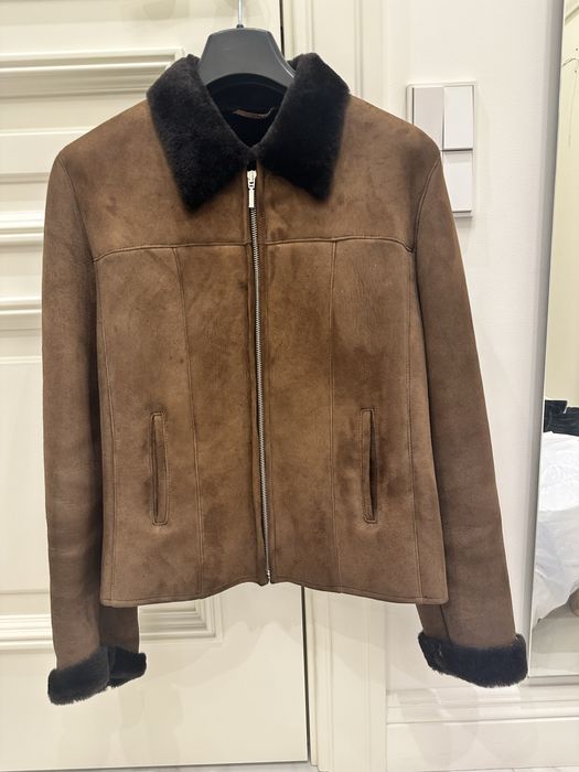 Дубленка натуральная 44 размер