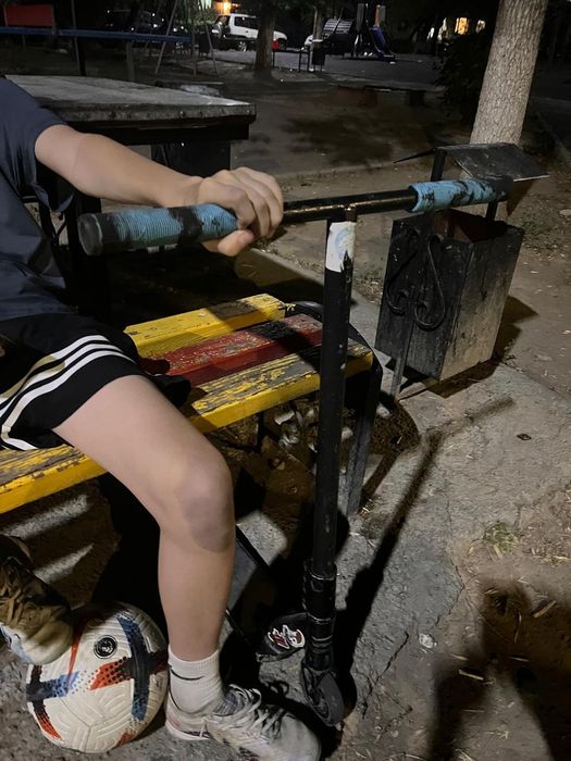 Самокат трюковой