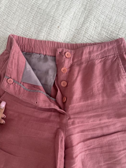 Шорты льняные Massimo Dutti