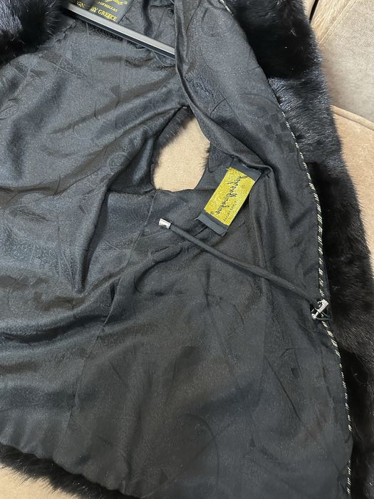 Норковая жилетка