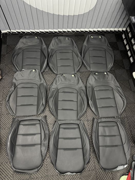 Оригилани нови Mercedes G63 AMG кожени парчета калъфи седалки салон