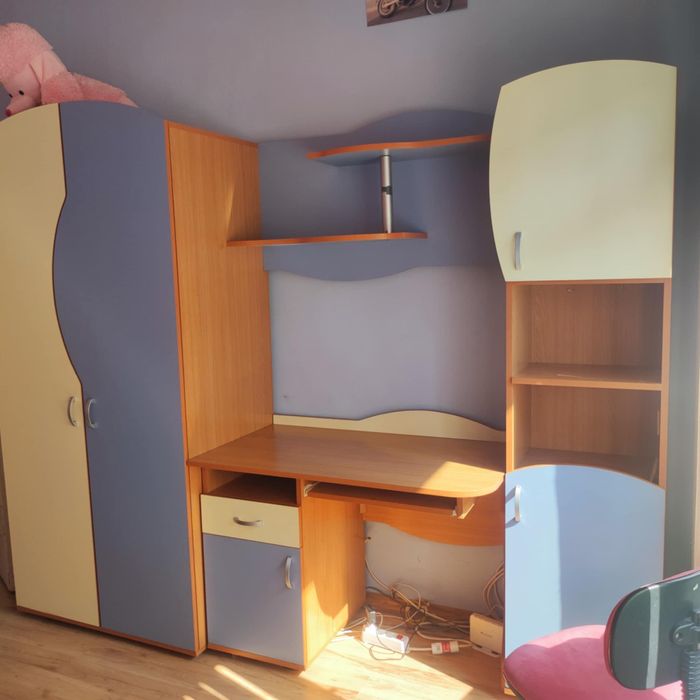 Комплект - секция с гардероб