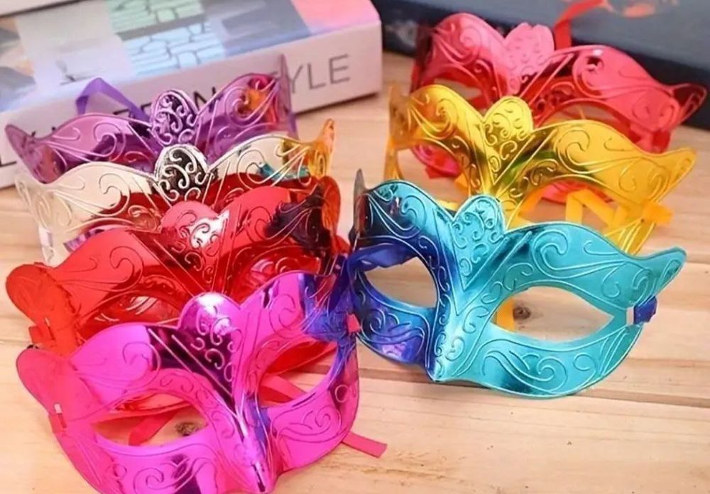 Маски карнавальные для тематических вечеринок, косплеев, фотосессий