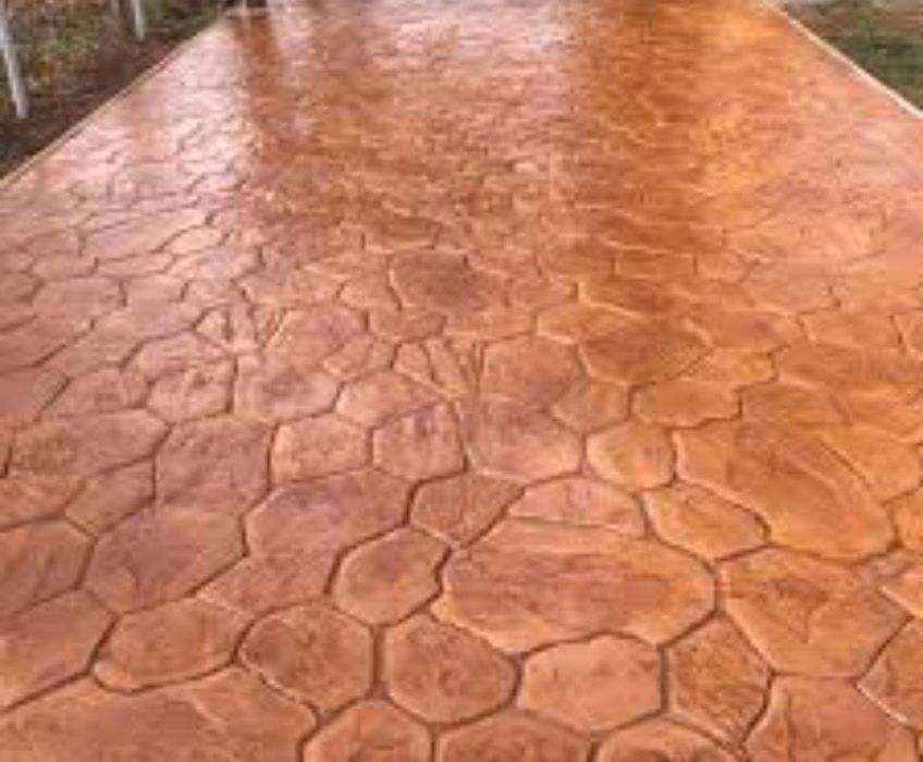 Beton elicopterizat si amprenta