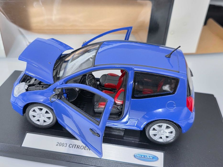 Macheta Auto 1/18 Welly Citroen C2 2003