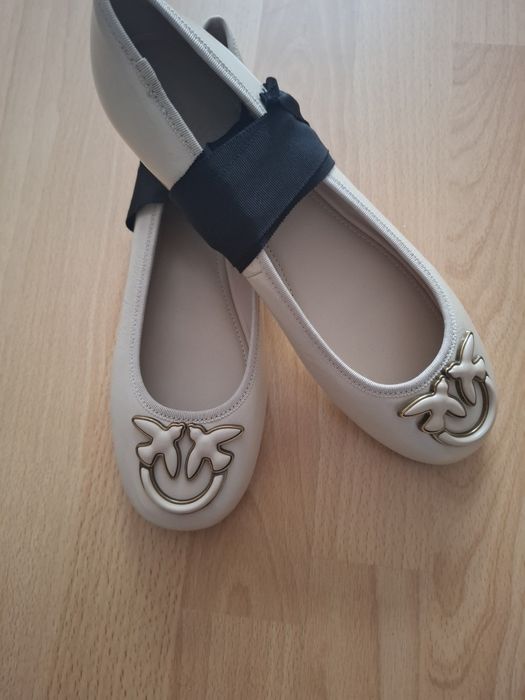 Balerini dama piele naturala PINKO