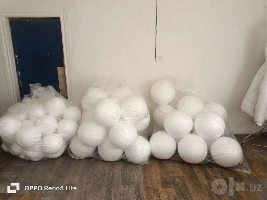Шары из пенопласта изготовим на заказ любой диаметр