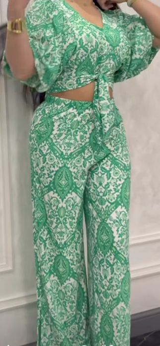 Костюм на лето материал жатка