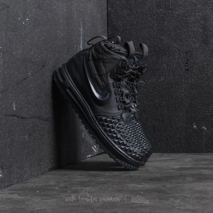 Nike Lunar Force 1 Duckboot Маратонки Triple Black | EU 40