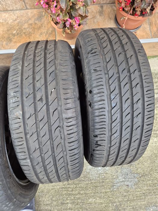 Jante tabla R16 5x112 cu anvelope vara 205/55R16
