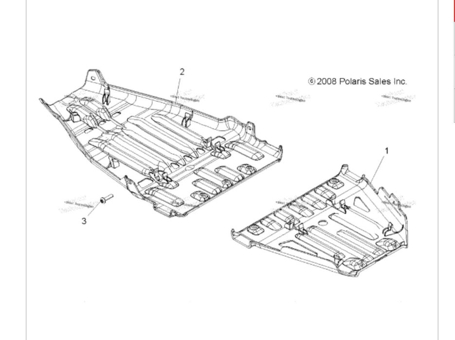 НОВ Преден Протектор за шаси Polaris Sportsman 850 XP 550 1000
