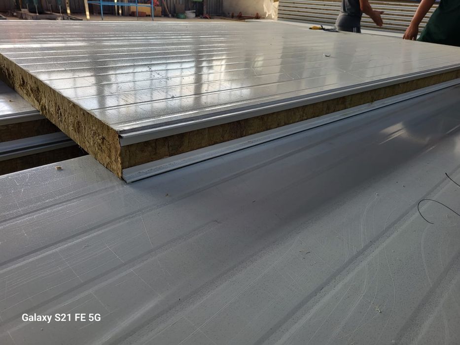 Сэндвич  панели  новый завод шымкент