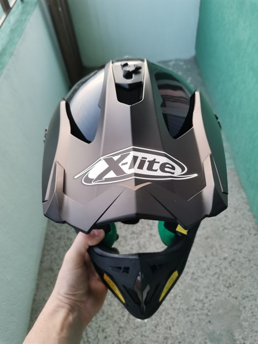 Карбонова каска за кросов мотор, супермото X-Lite X-502 Carbon