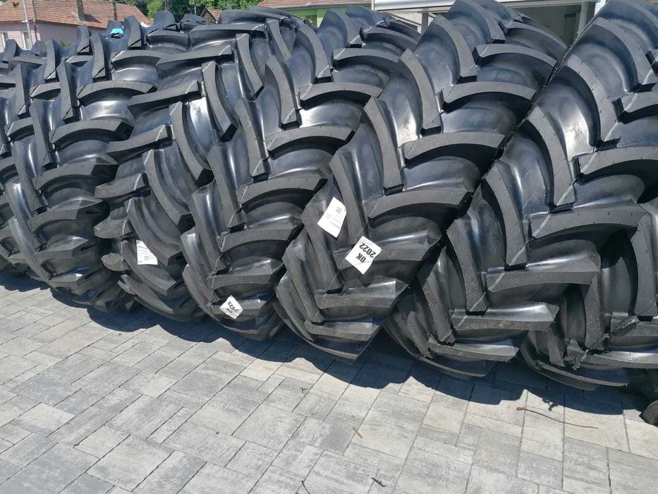 Cauciucuri noi 16.9-34 cu 10PR, OZKA, anvelope tractor spate