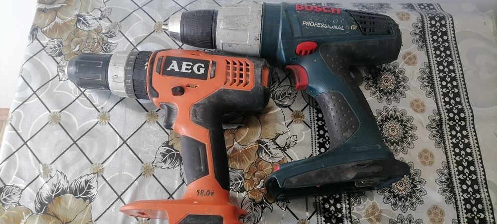 Makita, Dewalt, Bosch, AEG