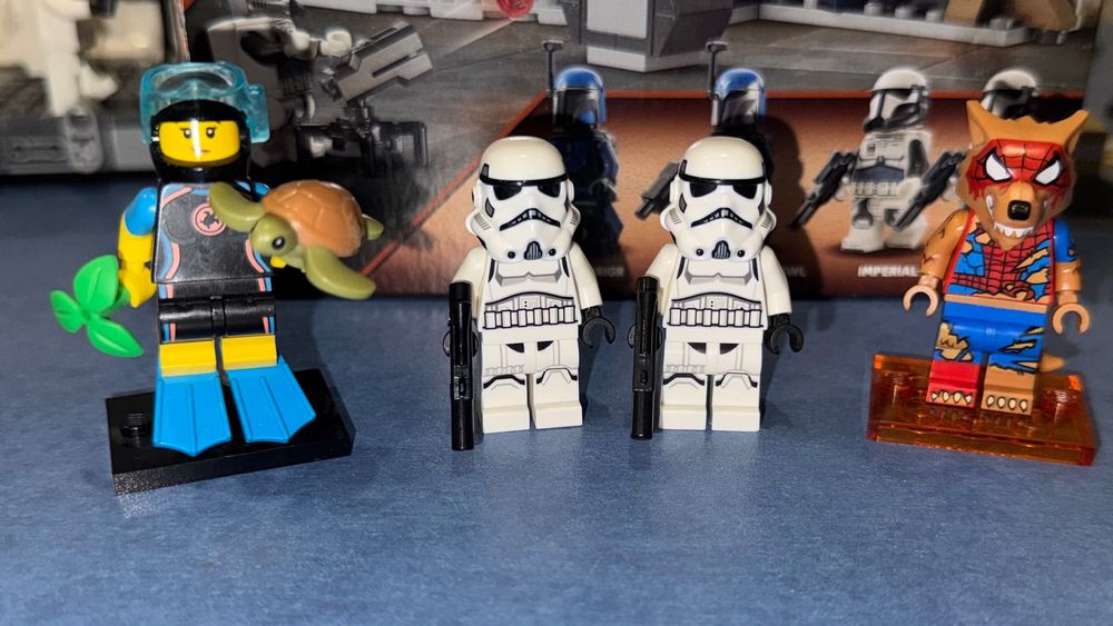 Продам минифигурки LEGO Star Wars и Spider Man (Оригинал)