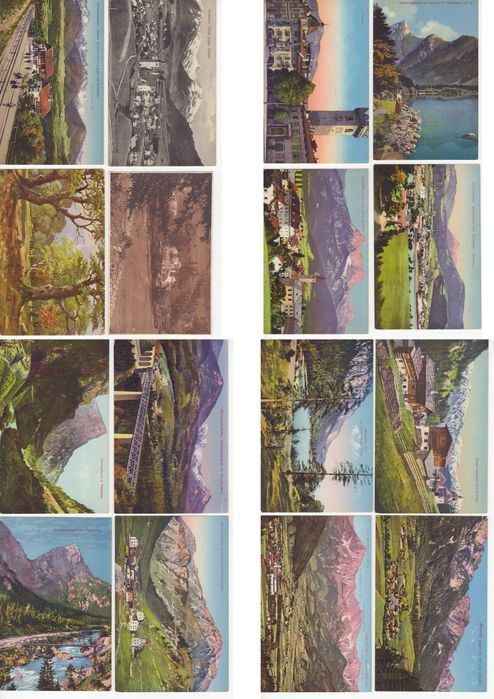 Carti postale 75 vederi vechi 1900 straine si romanesti necirculate