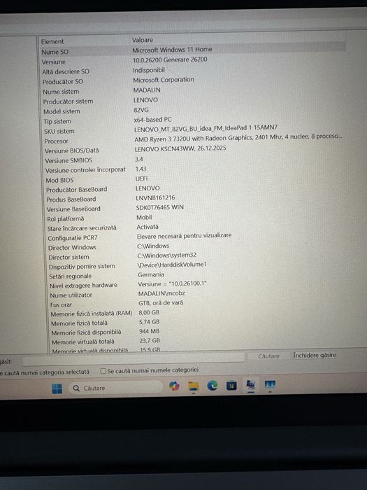 Lenovo IdeaPad 1 15AMN7