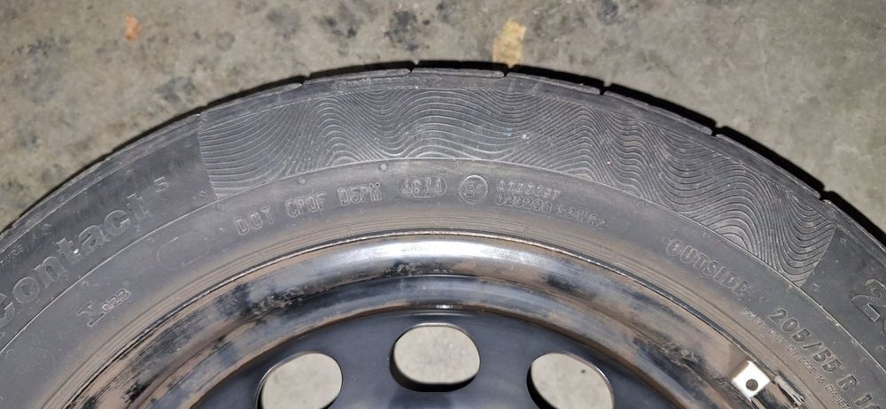 4 бр. оригинални метални джанти  205/55/16– Skoda Octavia A3 + летни г