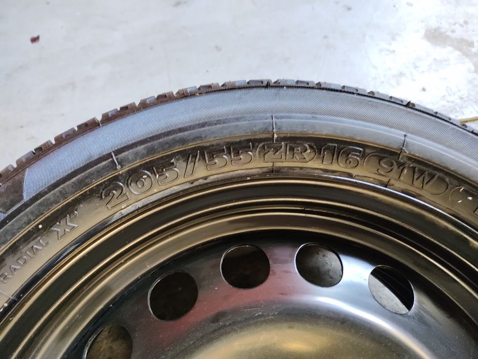 Roata noua Michelin cu kit complet