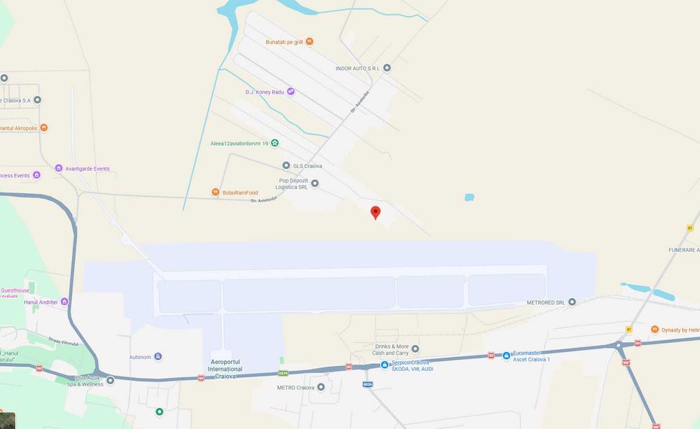 Teren extravilan Craiova/Ghercesti, in spatele aeroportului, 1000 m2