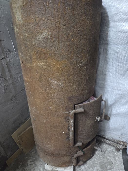 Печка буржуйка..